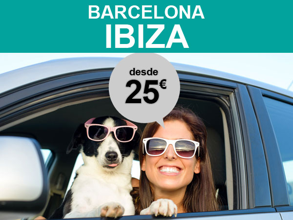 ferry Barcelona Ibiza desde 25 euros ida y vuelta, oferta de Balearia