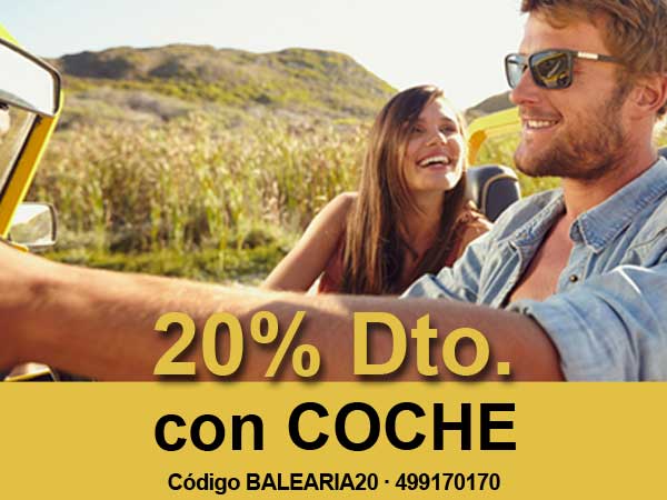 20% descuento para tu coche en Verano 2020