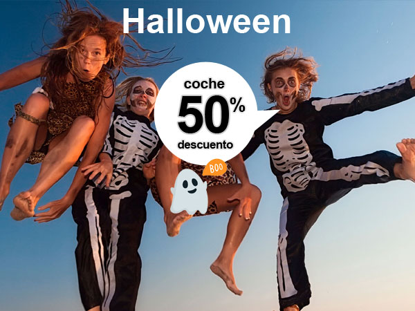 ferry Barcelona Mallorca con coche 50 por ciento de descuento en Balearia con el código HALLOWEEN