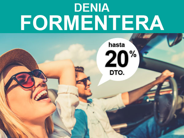 hasta 20% de descuento en la línea de Balearia de ferry Denia Formentera