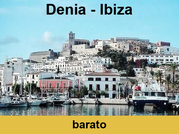 ferry Denia Ibiza barato, 4 adultos con coche 219 euros, oferta de Balearia