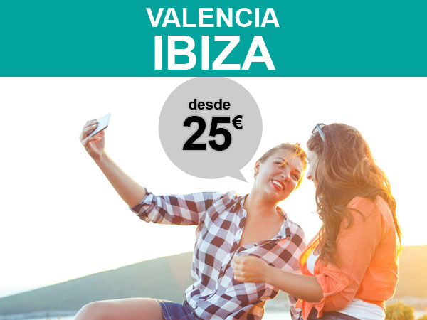 Oferta en Balearia del ferry Valencia Ibiza desde 29 euros ida y vuelta