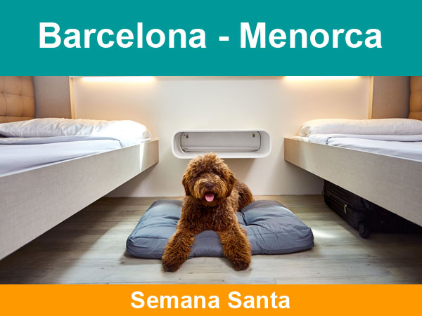 Horarios del ferry Barcelona Menorca en Semana Santa Balearia